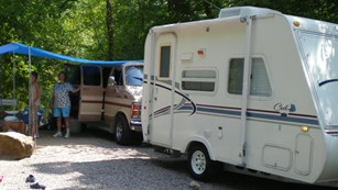 Tent and RV camping information