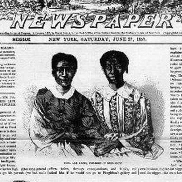 The Dred Scott decision as it was reported in Frank Leslie's Illustrated Newspaper.