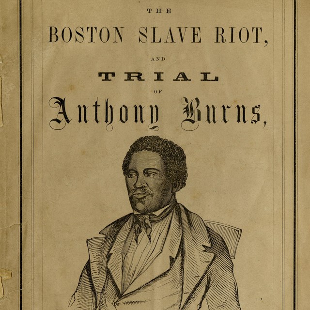 1854 pamphlet about the trial of freedom seeker Anthony Burns.