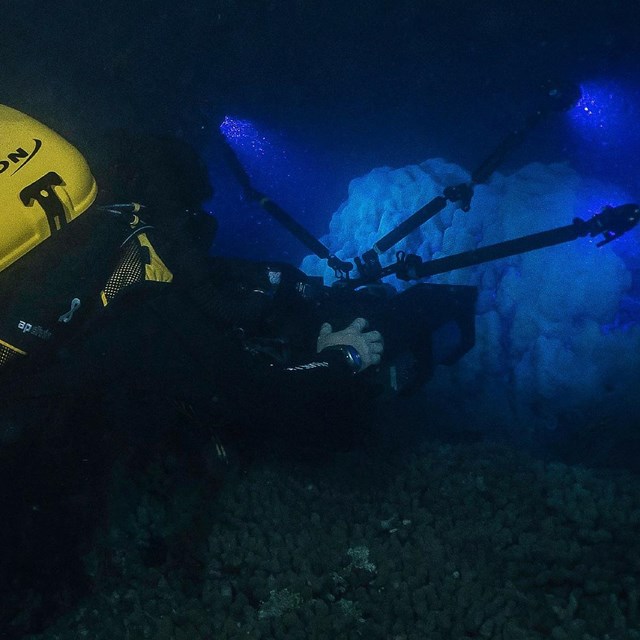 Submerged Resources Center Diver
