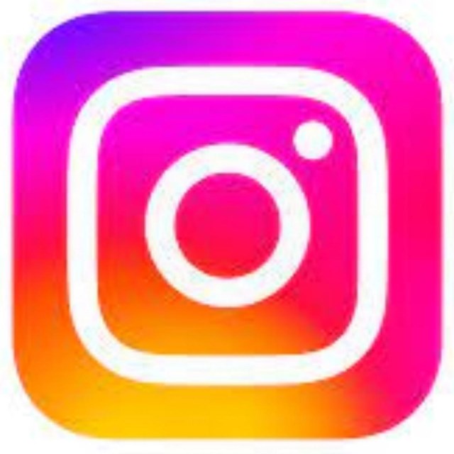 Instagram logo of an orange lens