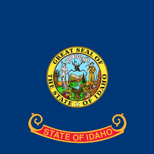 State flag of Idaho, CC0