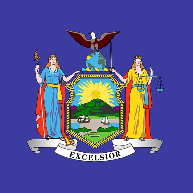 State flag of New York, CC0