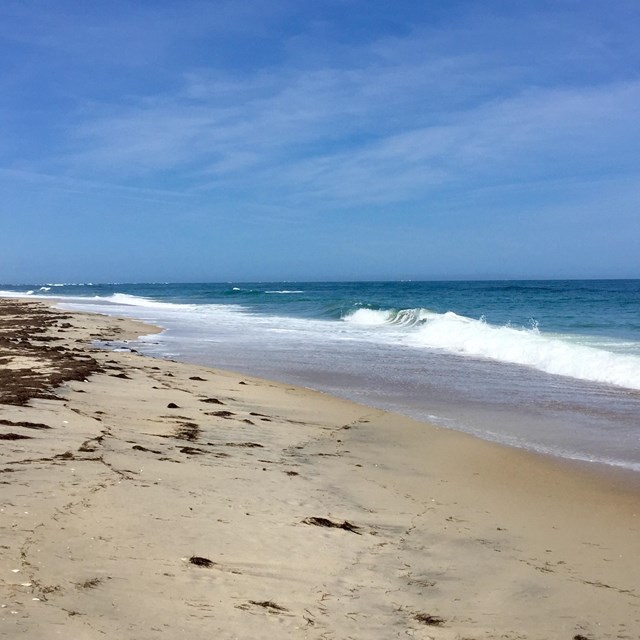 View of oceanfront at Cape Hatteras