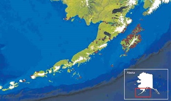 map of Alaska Peninsula