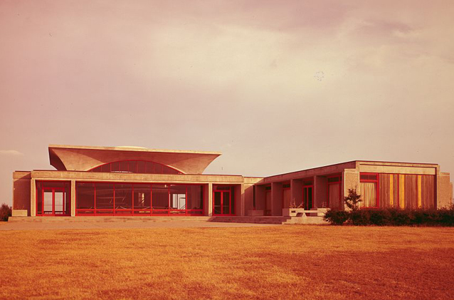 Visitor center, 1960s