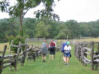 backcountry hikers