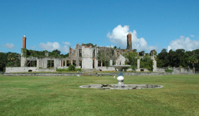 Bakc view of Dungeness ruins