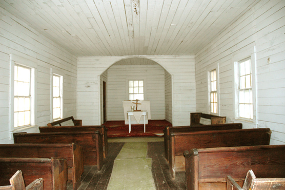 Interior of First African Baptist Church