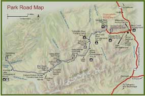 Denali National Park Road Map