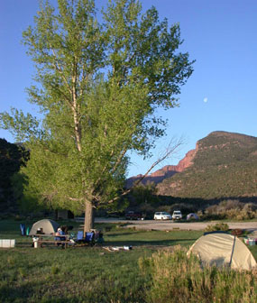 Gates of Lodore Campground