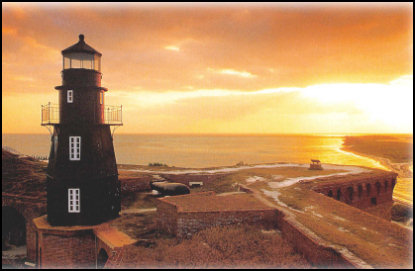 Sunset Over Fort Jefferson