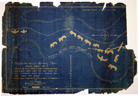 Map of effigy mound group to be included in the proposed Mississippi Valley National Park. Map of effigy mound group to be included in the proposed Mississippi Valley National Park.