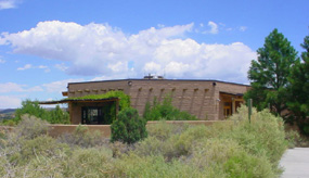 The BLM's ranger station on Highway 117