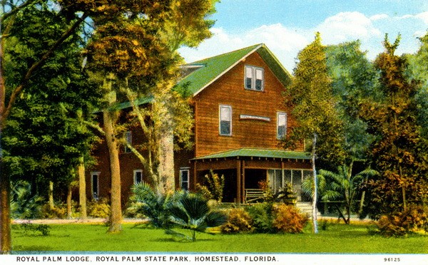 Royal Palm Lodge postcard