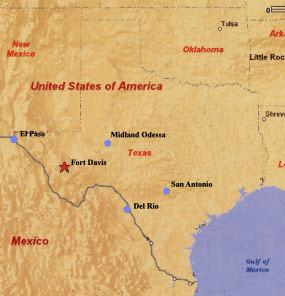 Map of Texas