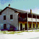 Photo of the cavalry barracks.