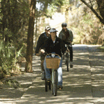 Bicycle, take a nature walk, tour the fort
