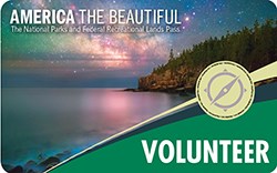 2019 Volunteer Annual Pass with lake shore highlighted