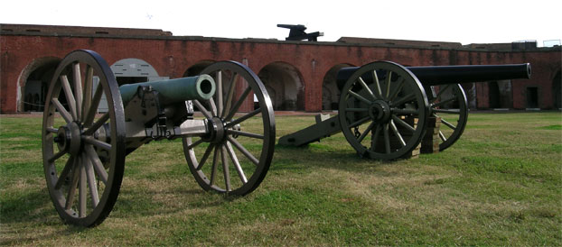 Fort Pulaski cannons