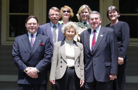 Image of NPS Director Fran Mainella with NPS and Reserve Partners
