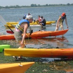 Kayaking is a great way to explore the park.