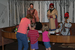 Children exploring the museum at George Rogers Clark NHP Children exploring the museum at George Rogers Clark NHP