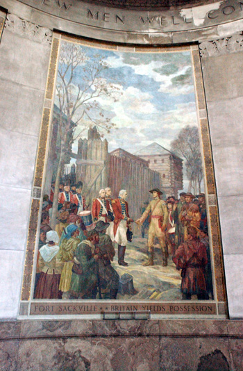 Clark accepts surrender of Fort Sackville, Vincennes