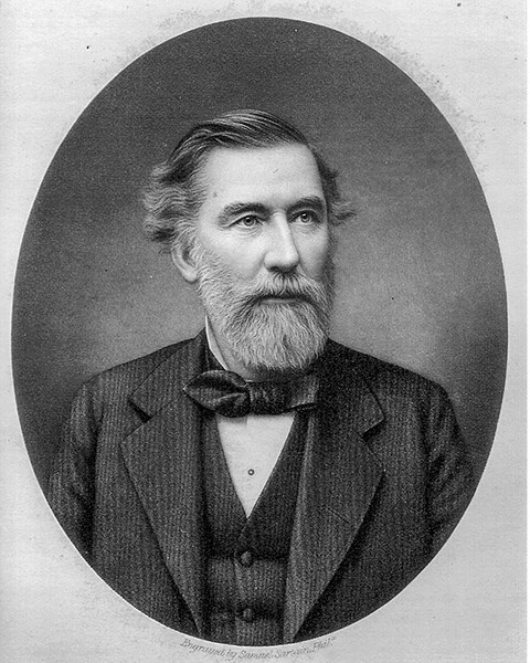 Portrait of Gettysburg attorney David Wills.