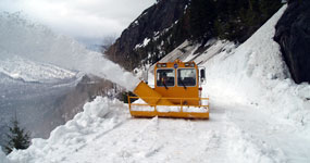 plowing on the going-to-the-sun road plowing on the going-to-the-sun road