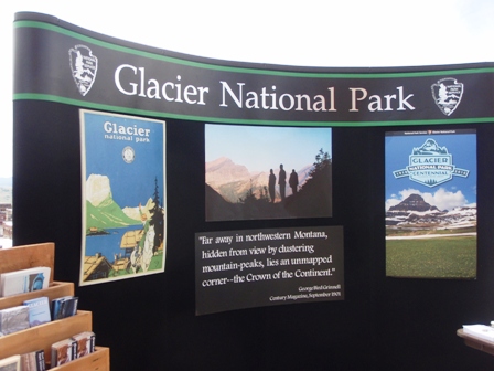 Glacier Centennial Display
