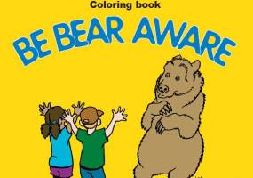 Bear Aware coloring book