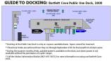 Diagram of Bartlett Cove Dock