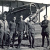Dana Crissy and his fellow pilots at the army airfield that would be later named Crissy Field