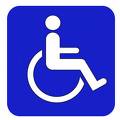 Icon referring to the text reguarding Fort Masons areas and issues of Accessibility.