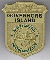 Governors Island Junior Ranger Badge