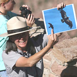 Park Ranger giving CA Condor Talk.