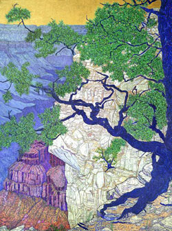 acrylic and mixed media on canvas by Susan Klein
