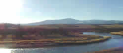 View of the Clark Fork River.