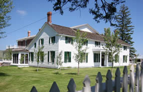 The main ranch house.