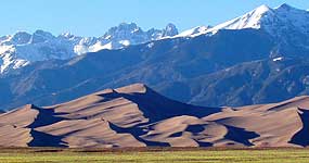 Great Sand Dunes and Sangre de Cristo Mountains