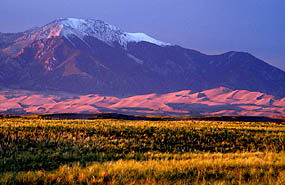 Sunset on Dunes