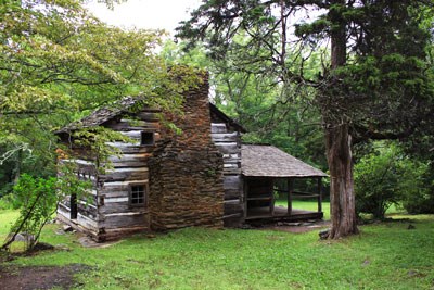 the Walker sisters' cabin