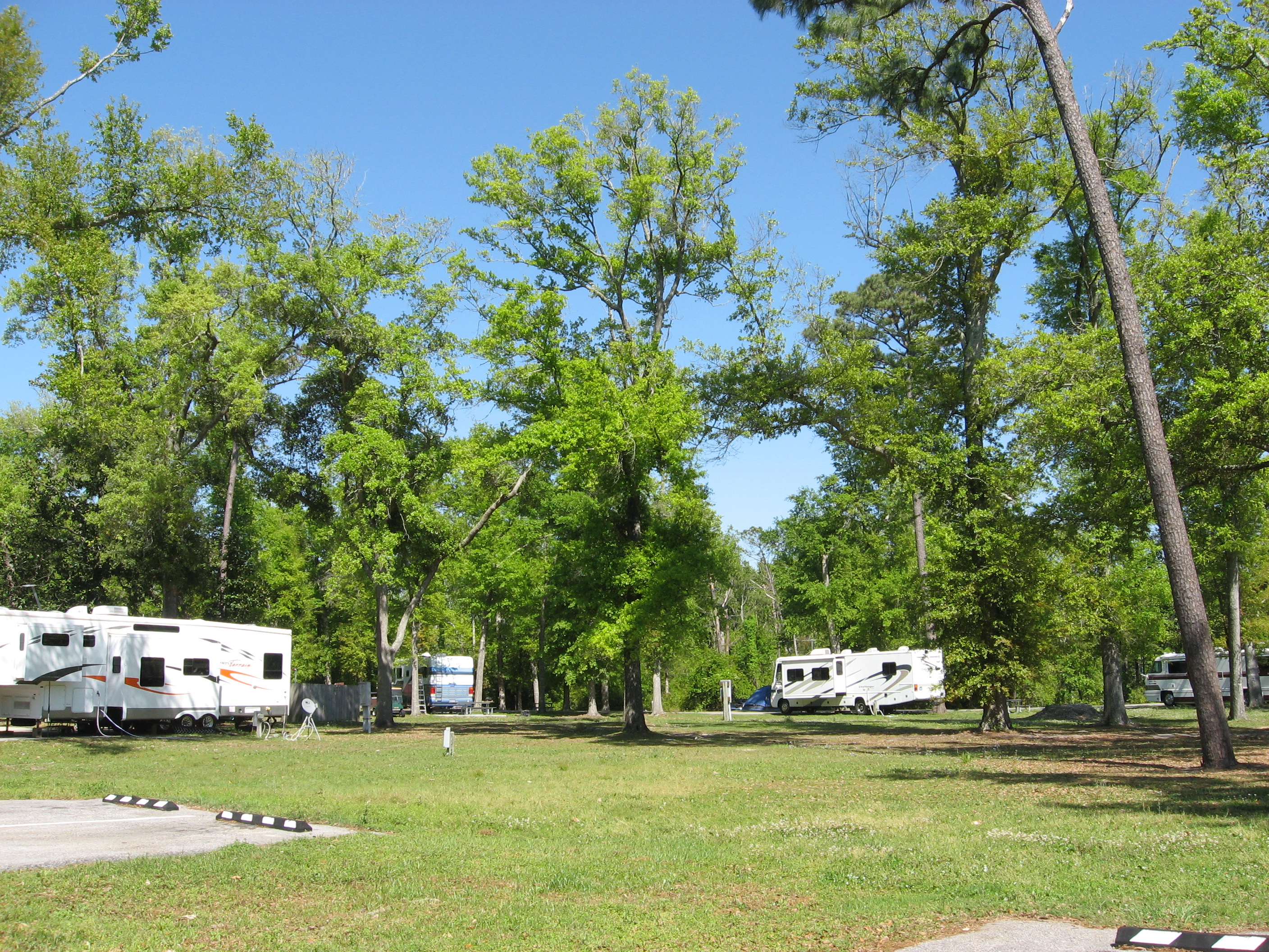 Camping at DB