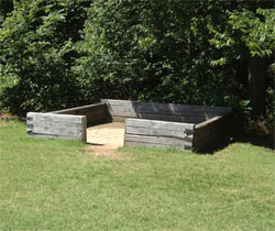 Replica of the birthsite cabin