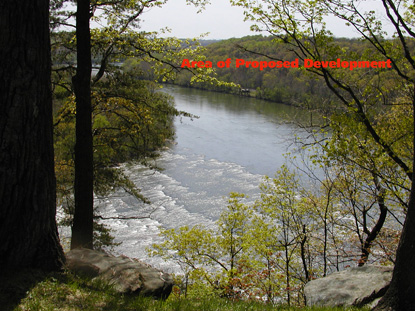area of proposed development