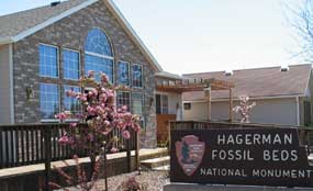 Hagerman Fossil Beds NM Visitor Center
