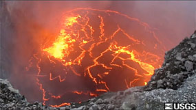 Halema`uma`u vent - June 2, 2011 - web cam view