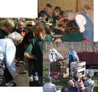 Volunteers at Homestead National Monument