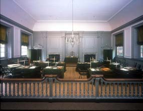 Assemblyroom in Independence Hall Assemblyroom in Independence Hall